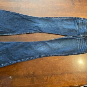 Hollister Women's High Rise Jeans - Dark Blue